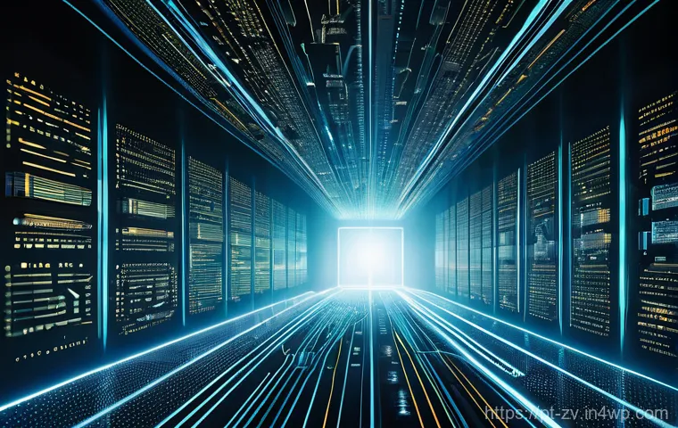 센서 네트워크의 정보 전송 신뢰성 강화 - **Prompt: Digital Guardians of Data Integrity**
"A visually striking, high-tech abstract image s...
