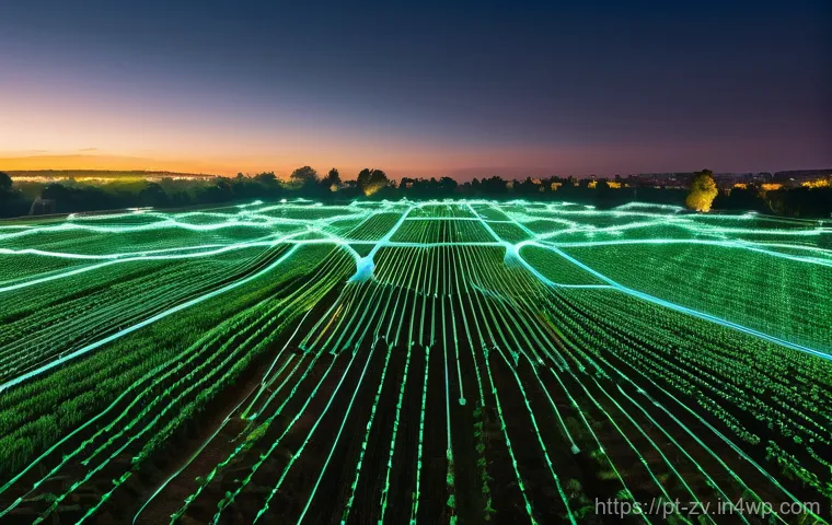 센서 네트워크의 정보 전송 신뢰성 강화 - **Prompt: Digital Guardians of Data Integrity**
    "A visually striking, high-tech abstract image s...