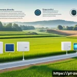 Home 22 에너지 효율적인 센서 네트워크 설계 - A detailed infographic showcasing various sensor types used in energy-optimized networks, featuring ...