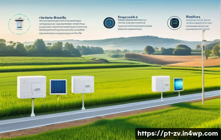 에너지 효율적인 센서 네트워크 설계 - A detailed infographic showcasing various sensor types used in energy-optimized networks, featuring ...